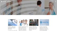 Desktop Screenshot of cantelmedical.com